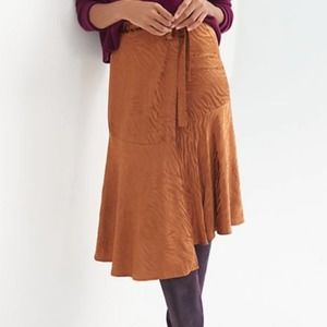 NWT Maeve Bronze Zebra Women's Skirt